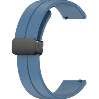 Příslušenství k fitness náramku Techsuit - Řemínek na hodinky 22 mm (W011) - Huawei Watch GT 2 (46 mm)/GT 2 Pro/GT 3 Pro (46 mm)/Ultimate, Xiaomi Watch S1 - modrý