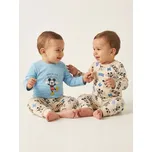 Sinsay - Bavlněné body s potiskem 2 pack Mickey Mouse - krémová - 8517Q-01X - 8517Q-01X-68