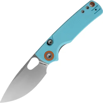 kapesní nůž Vosteed Porcupine(Thumb Hole ) 14C28N Satin,Sky Blue G10