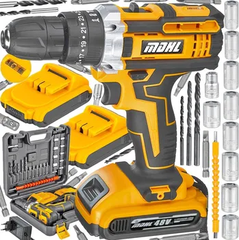 AKU VRTAČKA VRTAČKA/ŠROUBOVÁK 21V Li-Lon SADA 2xAKU