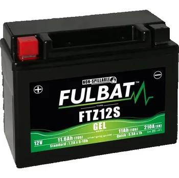 Auto-moto baterie Továrně aktivovaná motocyklová baterie FULBAT FTZ12S (YTZ12S) pro HONDA NC 750 X, XD