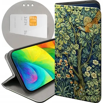 Pouzdro na mobilní telefon Flipové pouzdro Hello Case pro Samsung Galaxy A54 5G, zelené