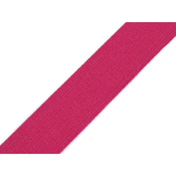 Bavlněný popruh šíře 30 mm, střední, 7432 pink