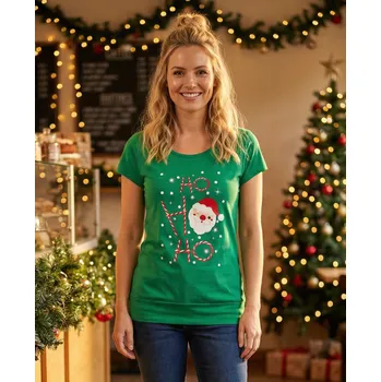 Dámské tričko Dámské tričko ALTISPORT VANOCE03W120 STŘEDNĚ ZELENÁ M