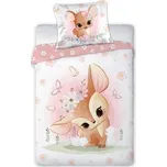 FARO Povlečení do postýlky Srneček Bavlna, 100/135, 40/60 cm
