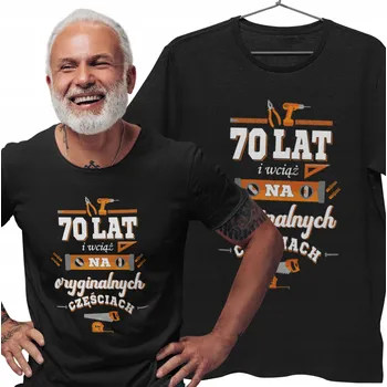 Pánské tričko TRIČKO K 70. NAROZENINÁM DÁREK ORIGINÁLNÍ DÍLY 1-99