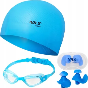 Plavecké brýle Plavecké brýle pro děti Nils Aqua NQAW60 + NQG770AF + NQC DOTS