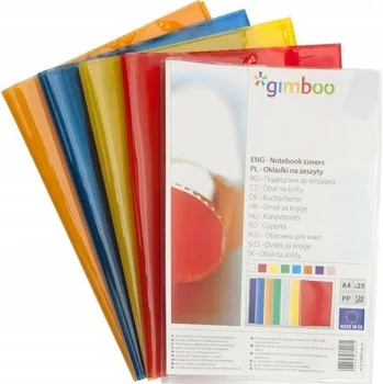 Obraz Obal na sešit A4 GIMBOO krystalický žlutý 25