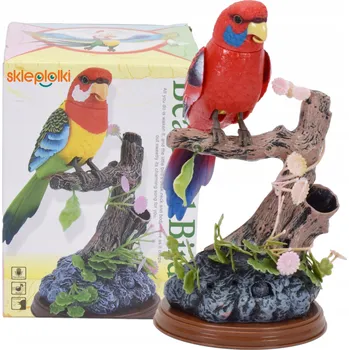 Figurka ZPÍVAJÍCÍ PTÁČCI ORGANIZÉR NA PSACÍ POTŘEBY FIGURKA HÝBE KŘÍDLY