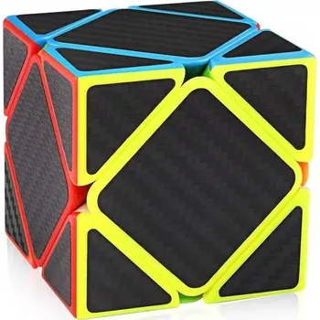 Hlavolam Logická kostka SpeedCube Skewb Carbon Sticker – 3D hlavolam