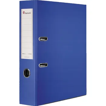 Šanon Titanum modrý A4 75 mm
