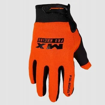 Moto rukavice POLEDNIK RUKAVICE / RUKAVIČKY CROSS MODEL MX PRO EVO BARVA ORANŽOVÁ