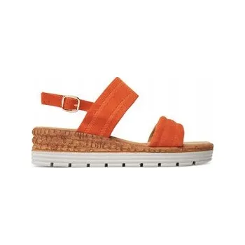 Dámské sandále S oliver Dámské Sandály oranžové S.OLIVER-5-28701-44 564 564 CORAL
