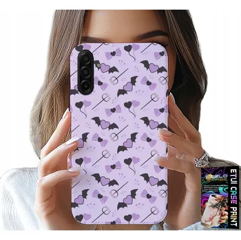 Pouzdro na mobilní telefon POUZDRO PRO SAMSUNG GALAXY A17 5G - MÓDNÍ VIDLIČKY SRDÍČKA MAŠLE