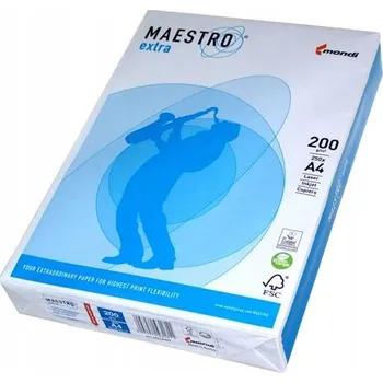 Kancelářský papír Kancelářský papír Maestro formát A4 200g 250 listů