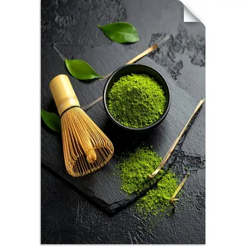 Fototapeta Samolepicí samolepicí do kuchyně restaurace Matcha Čaj 40x60