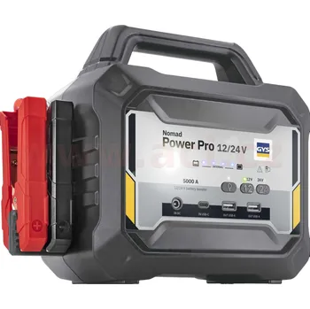 Nabíječka autobaterie lithiový startovací zdroj GYS NOMAD POWER PRO 12/24V