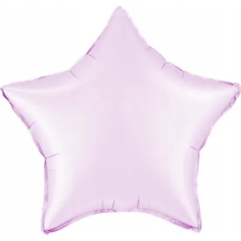 Balónek FÓLIOVÝ BALÓNEK HVĚZDA LILKOVÝ MATNÝ NA HELIUM NAROZENINY 45cm 1 Ks