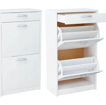 Botník Botník Meble Bestseller 50,1 x 91,6 x 27,6 cm bílá