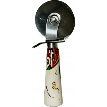 Kuchyňský nůž Robustní nůž na pizzu – zdobený v sicilském stylu. Přímo z Itálie!