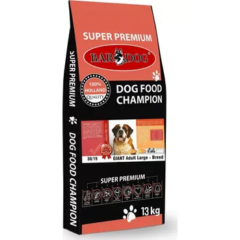 Krmivo pro psa Bardog GIANT Adult Large-Breed 13 kg + 1 kg – superprémiové granule pro dospělé psy velkých a obřích plemen
