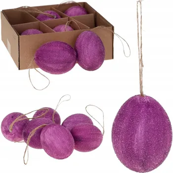 Obraz 208JF-3020 DEKORATIVNÍ VAJÍČKA 6 KS skořápky Velikonoce