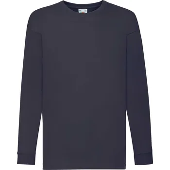 Chlapecké tričko Fruit of the Loom dětské tričko šedé bavlna velikost 152