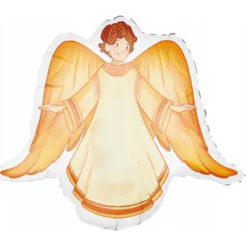 Balónek Fóliový balónek Anděl Chlapec 70 cm Svaté Přijímání Křest