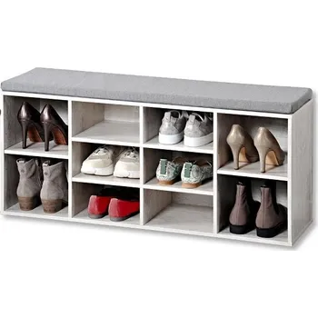 Botník Kesper 103 x 48 x 31 cm šedý