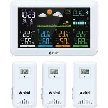 Airbi HOME - meteostanice se 3 čidly