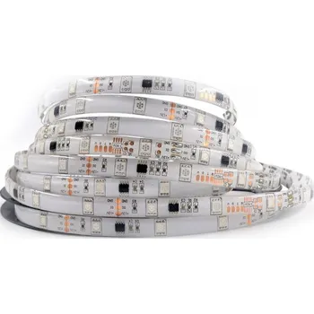 LED páska LED pásek RGB digitální 12V WS2811, 30x LED5050/m, IP65, balení 5m