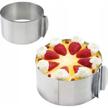 Forma na pečení Obruč, forma, pásek FORMA na dort, nastavitelná pro pečení, FORMA NA DORT