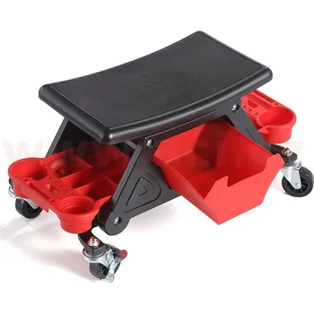 Dílenské montážní lehátko dílenské sedátko s odkládacím prostorem