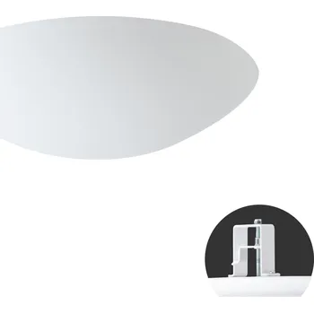 Koupelnové svítidlo OSMONT AURA V11 stropní/nástěnné skleněné polovestavné svítidlo bílá IP44 3000 K 27W LED DALI HF (původní kód OS 68116) - OSMONT OS AUR68116