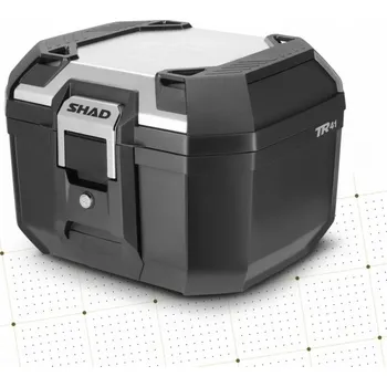 Zavazadlo na motocykl Vrchní kufr na motorku SHAD Terra TR41 D0TR41200 Hliník pro YAMAHA MT-09 Tracer / Tracer 900