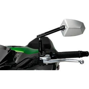 Zrcátko pro motocykl Zpětné zrcátko PUIG GT.1 019ND černá / eloxovaný hliník levý pro HONDA CB 500 X, XA
