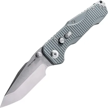 kapesní nůž Real Steel Evolution Ironclad Stonewash D2, Grey G10, Tanto RE-7912SG