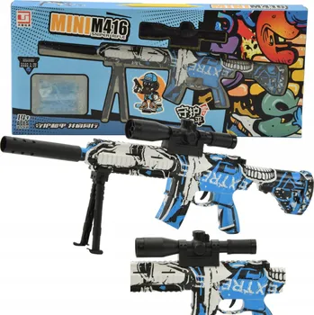 Dětská zbraň MINI PUŠKA PISTOLE NA GELOVÉ KULIČKY 98K SNIPER