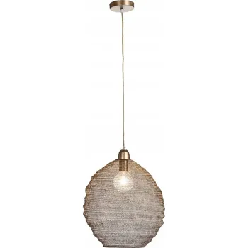 Závěsné svítidlo Niels - hnědá barva - Ø38 cm