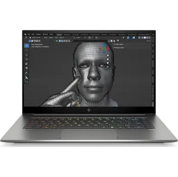 Notebook HP ZBook Studio G8 Mobile Workstation 15,6 palců / Intel Core i9-11950H 2.60 GHz / 16 GB / 256 GB NVMe SSD / Stříbrná