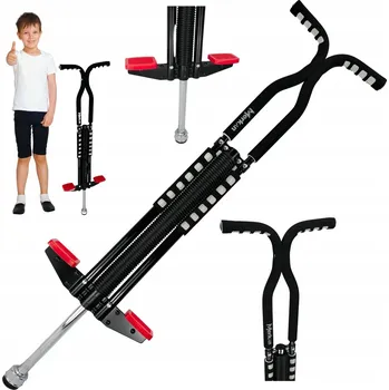 Obraz Skákadlo Merkan černé pro děti od 9 let + do 70 kg