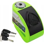 Zámek kotoučové brzdy s alarmem KOVIX KD6 fluo