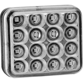 Přívěs k motorovému vozidlu Fristom koncové mlhové světlo zadní mlhovky vzadu 12 V, 24 V, 36 V červená čiré sklo