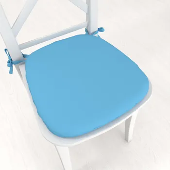 Podsedák Oblý podsedák Rongo RG-065 Světle modrý - 39x37x3 cm