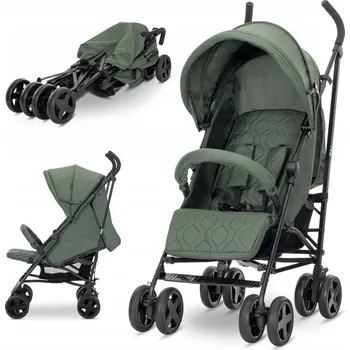 Kočárek SPORTOVNÍ KOČÁREK SKLÁDACÍ LEHKÝ KOČÁREK TYPU "GOLFKY" SE STŘÍŠKOU A KOŠÍKEM LORELLI IDA