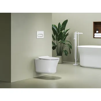 Ravak WC Ypsilon RimOff závěsný, bílá