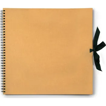 BOBO Skicář "Leonardo" 42x42cm, 20 černých listů