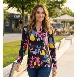 Dámské triko KIXMI ROWENA ČERNÁ M