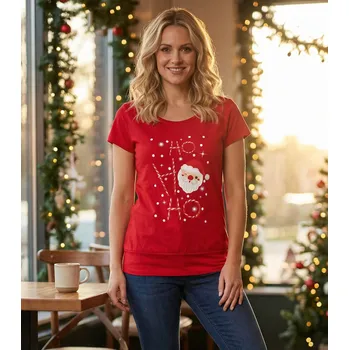 Dámské tričko Altisport VANOCE03W120 ČERVENÁ XS