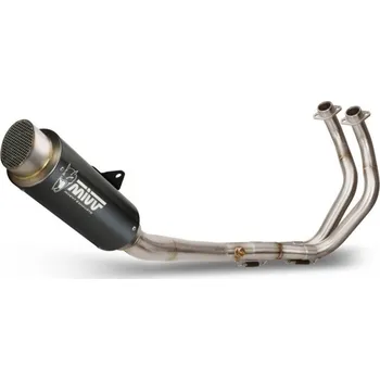 Motodíl Výfuk kompletní 2x1 MIVV GP PRO Y.045.LXBP Černá nerezová ocel pro YAMAHA MT-07 700